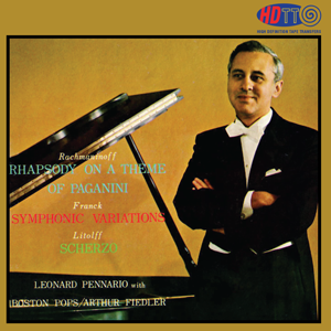 Rachmaninoff - Franck -Litolff - Leonard Pennario, piano -  Arthur Fiedler Boston Pops