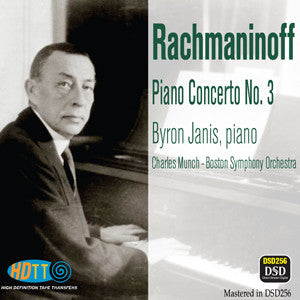 Rachmaninov Piano Concerto No. 3 - Byron Janis, piano - Charles Munch Boston Symphony Orchestra