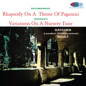 Rachmaninov Rhapsody On A Theme Of Paganini / Dohnányi Variations On A Nursery Theme - Katchen - Boult