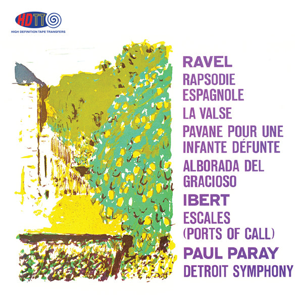 Ravel Music - Ibert Escales Paul Paray Detroit Symphony
