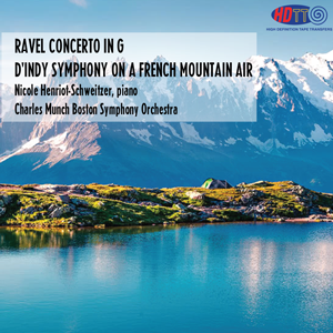 Ravel Concerto In G - d'Indy Symphony on a French Mountain Air - Henriot-Schweitzer - Munch