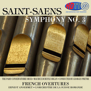 Saint-Saëns:Symphony No. 3 - Georges Prêtre Conducts the Paris Conservatoire Orchestra