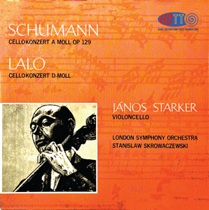 Schumann & Lalo Cello Concertos - Janos Starker, cello