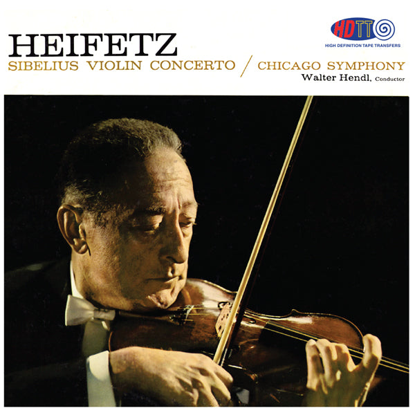 Sibelius Violin Concerto - violin, Jascha Heifetz - Hendl The Chicago Symphony Orchestra