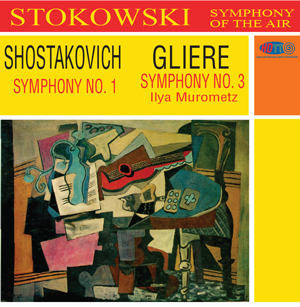 Shostakovich Symphony No.1 & Gliere Symphony No. 3 - Leopold Stokowski conducting