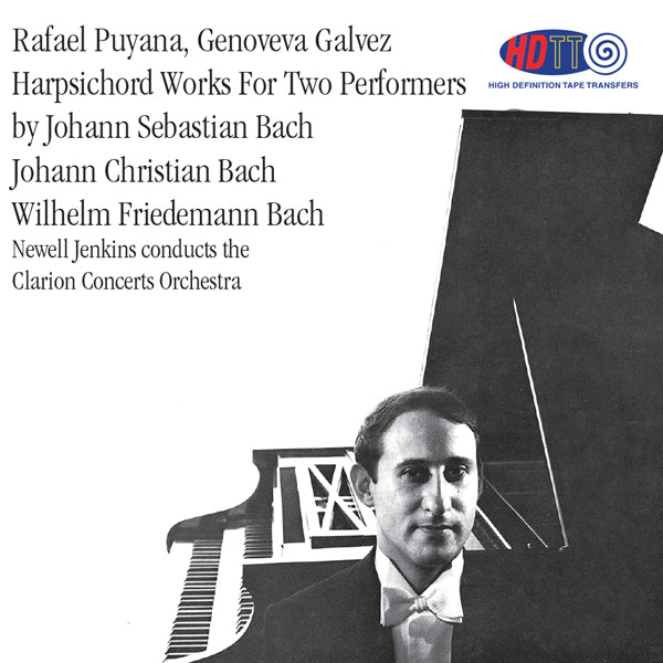 Rafael Puyana, Genoveva Galvez - Harpsichord Works For Two Performers By J.S. Bach, J.C. Bach, W.F. Bach