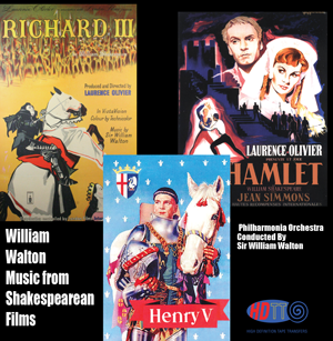 Walton Music From Shakespearean Films - Philharmonia Orchestra conducted By Sir William Walton