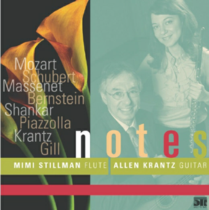Notes -  Music From Four Continents - Mimi Stillman Flute and Allen Krantz Guitar  - DTR
