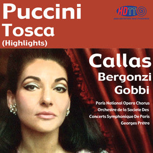 Puccini : Tosca (Highlights) - Georges Prêtre dirige l'Orchestre de la Société Des Concerts Symphonique De Paris