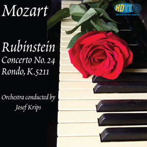 Mozart Concerto for Piano No. 24 In C Minor, K.491 - Rondo in A Minor, K.511 - Artur Rubinstein, piano - Josef Krips conductor