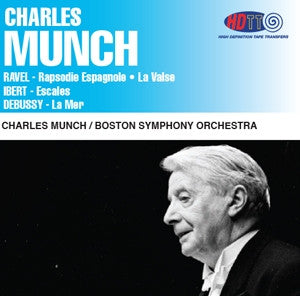Charles Munch conducts Boston Symphony Orchestra in Ravel, Ibert, Debussy