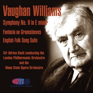 Vaughan Williams: Symphony No. 9, Fantasia on Greensleeves - Sir Adrian Boult London Philharmonic Orchestra & Vienna State Opera Orchestra